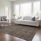 Homeroots 3' X 5' Chocolate Tribal Washable Indoor Outdoor Area Rug 564314 - alternate 3