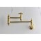 Kingston Brass Wall Mount Pot Filler Faucet, Brushed Brass KS3107CG - alternate 3
