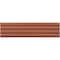 Apollo Tile Arte 1.97 in. x 7.87 in. Matte Red Ceramic Subway Deco Wall and Floor Tile 4.1 sq. ft./case, 38PK RID88TERDECM - alternate 3