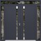 Vdomdoors Aluminum Double Doors Cynex 6777 Grey 2 Sidelights and Top Transom Mirrored Clear Glass Modern Pain CYNEX6777DEXD-GRE-W16+72+16xH96+14-LH-I - alternate 1