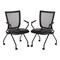 Office Star Products ProGrid Soft Frame Folding Chair, Dillon Black 69349-R107 - alternate 1