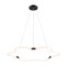 Jonathan Y Nuvola 31.5" Contemporary Minimalist Metal/Acrylic Adjustable Dimmable Cloud Integrated LED Chandeli JYL7143B - alternate 1
