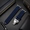 Elegani Band Compatible with Apple Watch 44mm, Dark Blue, Silver, Black, Rose Gold, Yellow Gold Buckle SDQR-DBLU-44 - alternate 2