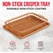 Bakken-Swiss Bakken Air Fryer Tray, 2-in-1 Nonstick Copper Crisper, Oven Safe, PFOA/PTFE-Free, 9.5inx13 BAKCRIP56 - alternate 3