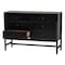 Baxton Studio Brantley Spindle Dresser with Six Drawers, Black 272-14806-ZORO - alternate 3