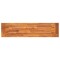 Flash Furniture Natural Acacia Wood Bench with Black Flared Legs THB-B01322-NAT-GG - alternate 3