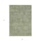Homeroots 9' X 12' Artichoke Green Geometric Washable Indoor Outdoor Area Rug 607468 - alternate 3