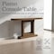 Alaterre Furniture Pismo Solid Wood Console Table 56 in Modern Farmhouse Entryway Table AFTBL-010 - alternate 6