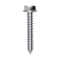 Auveco 8 x 1in Slotted Hex Washer Head Tapping Screw Zinc, 100PK 3378 - alternate 1