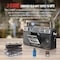 Qfx Bluetooth Cassette USB/SD Card/AM/FM/SW1-2 Radio Boom Box W/ Recording and Built-in Microphone, Blk J-230BT - alternate 4