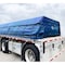 Mytee Products 16 ftx27 ft Blue Flatbed Truck 15 Oz Superlight Steel Tarp w/4 ft Drop for Trailers SLLT4FT-BLUE - alternate 4