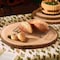 Vintiquewise Barky Natural Wood Slabs Rustic Ornament Slice Tray Table Charger 18 set of 4 QI003847-18.4 - alternate 4