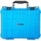 Eylar Compact 13.37in Gear Hard Case Waterproof w/ Foam Neon Blue SA00001-NBLU - alternate 4