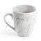 Elama Fine Marble 16 Piece Porcelain Dinnerware Set in Blue and Gray EL-FINEMARBLE-BG - alternate 3
