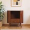 Homeroots 30in Chestnut Solid Wood Oval Accent Cabinet With One Drawer 654288 - alternate 4