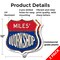 Signmission Miles's Workshop, 12 inch X 12 inch, Plastic Sign, 2PK SHI-P-2PACK-12-489-MILES - alternate 4