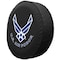 Holland Bar Stool Co 35 x 12.5 U.S. Air Force Tire Cover TCH2AirForBK - alternate 2