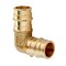 Thrifco Plumbing 3/4" Brass Elbow Lead Free F1960 - (PEX A) 7920104 - alternate 2
