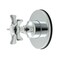 Kingston Brass Single-Handle Six-Way Diverter Valve with Round Trim Kit, Polished Chrome KS4031NX - alternate 1