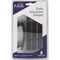 Hardware Resources KasaWare 4'' Overall Length Matte Black Flared Foot Square Pull, 8PK K3133MB-8 - alternate 1
