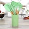 Megachef Mint Green Silicone and Wood Cooking Utensils, Set of 12 MGSP-540 - alternate 3