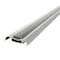 M-D Building Products 3-1/2 in. x 3/4 in. x 36 in. Silver Adjustable Aluminum Low-profile Threshold with Vinyl Seal 08664 - alternate 1