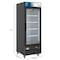 Koolmore 29 Commercial Glass 1 Door Display Refrigerator Merchandiser-Upright Beverage Cooler w/LED Lighting MDR-1GD-23C - alternate 2