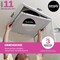 Simply 20x20x1 Merv 11, Pleated Air Filter, High Capacity, 24PK S-11-24-20201 - alternate 4