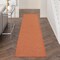Homeroots 10' Rust Power Loom Runner Rug 522591 - alternate 3