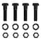 Curt Pintle Hook, 2-1/2 to 3 in Dia Eye, 20,000 lb Working Load, Steel, Carbide Powder-Coated 48210 - alternate 4