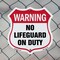 Signmission Pool Safety Shield Sign Warning No Lifeg, 6 inch X 6 inch, Plastic Sign, 2PK SHI-P-2PACK-6-431 - alternate 2