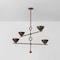 Troy Lighting Vishal 4 Light Chandelier, Black Patina Gold, 38 In x 26.5 In F2338-BPG - alternate 2