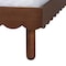 Baxton Studio Orianthe Scalloped Bed Frame 260-14261-ZORO - alternate 3