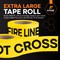 Xpose Safety Fire Line Do Not Cross Tape Roll, 3 Mil, 3 Inch Wide x 1000 Feet, Yellow w/Black Letters, 32PK PFLT-3M-32-X - alternate 3