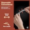Bakkenmaster Disposable Cutlery Set Heavy-Duty BPA-Free Plastic Knives, Reusable and Heat-Resistant, 100PK BK-100CK - alternate 3