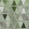 Homeroots 9' X 12' Green And Fern Green Geometric Washable Indoor Outdoor Area Rug 583014 - alternate 3