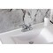 Kingston Brass Double-Handle 4" Centerset Bathroom Faucet with Pop-Up Drain, Polished Chrome FB2601CML - alternate 3