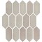 Daltile Miramo 2'' x 5'' Ceramic Picket Wall Mosaic, 12PK MR46PCK25MBMSGL - alternate 2