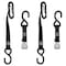 Keeper Tie Down Strap, S-Hook, Black, PK2 05715 - alternate 1