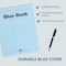 Roaring Spring Case of Exam Blue Books, 11" x 8.5", 12 Sheets Pages, Wide Ruled with Margin, PK300 77519cs - alternate 2