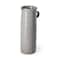 Homeroots 12" Gray Cylinder Ceramic Urns Jars 392213 - alternate 1