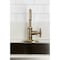 Kingston Brass Single-Handle Bar Faucet, Antique Brass KSD8503NX - alternate 3
