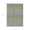 Homeroots 3' X 5' Blue Striped Washable Indoor Outdoor Area Rug 608795 - alternate 6