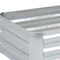 Homeroots 12in X 48in Silver Metal Rectangular Raised Garden Bed 668470 - alternate 4