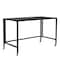 Homeroots 47" Black Writing Desk 400742 - alternate 6