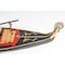 Homeroots 8" Black and Red Venetian Gondola Hand Painted Decorative Boat 401944 - alternate 4