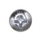 Auveco 1/4in-20 x 1/2in Phillips Pan Head Machine Screw Zinc, 100PK 15398 - alternate 2