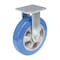 Vestil Polyurethane Precision Ball Bearing Rigid Caster 8 In. x 2 In. 881 lb Blue/Gray CST-PB-8X2PUA-R - alternate 1