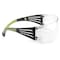 3M SecureFit Safety Glasses, 400 Series, Anti-Fog, Anti-Scratch, Frameless, Black Arm, Clear Lens SF401AF - alternate 1