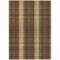 Homeroots 8' X 10' Brown Taupe And Plum Plaid Washable Indoor Outdoor Area Rug 613960 - alternate 4